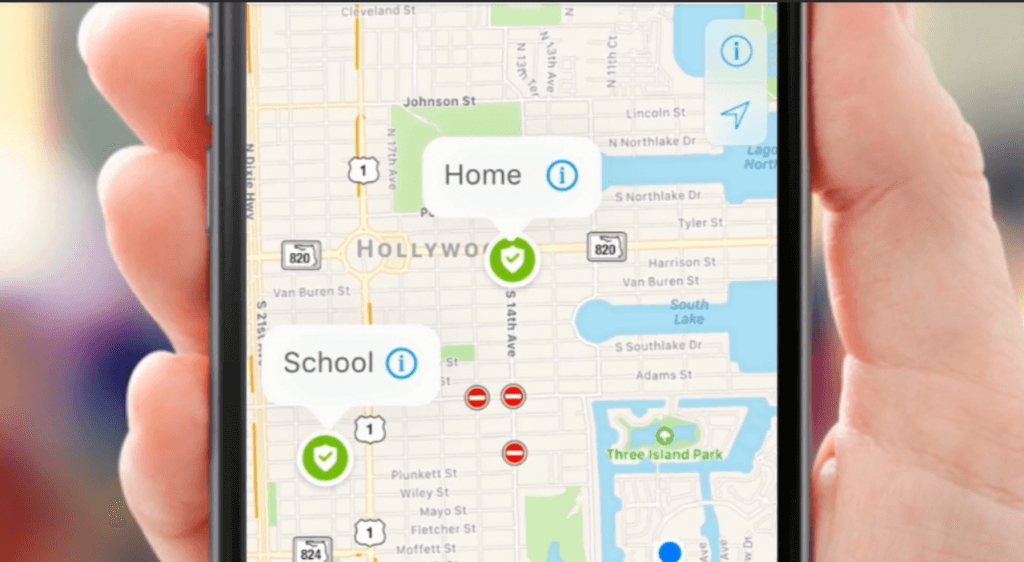 GEGO Luggage Tracker smartphone app